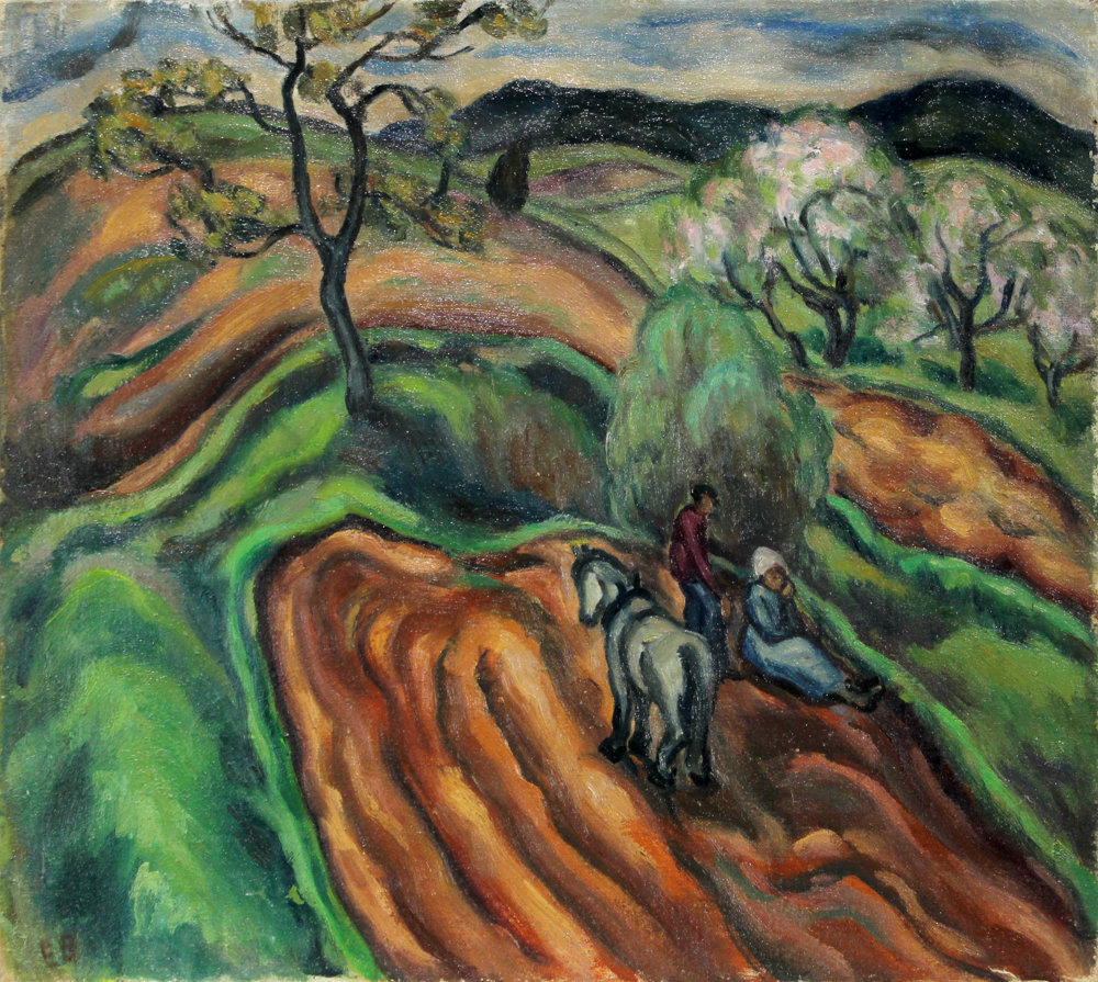 Plowing the Hillside