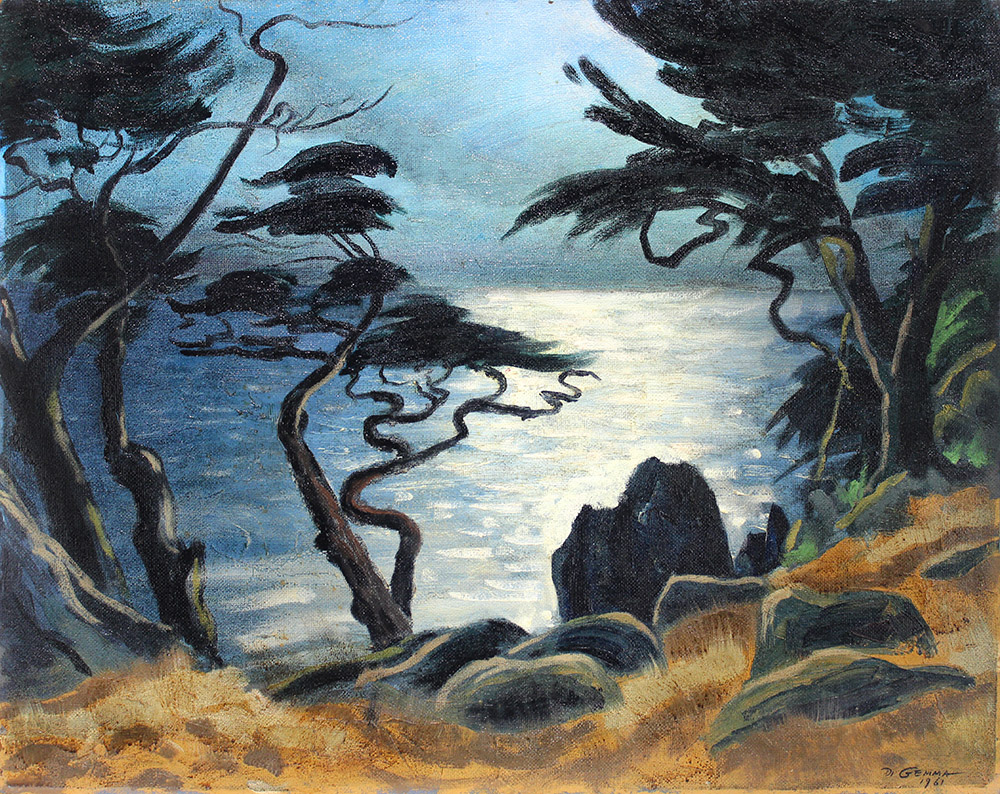 Moonlit Bay, California
