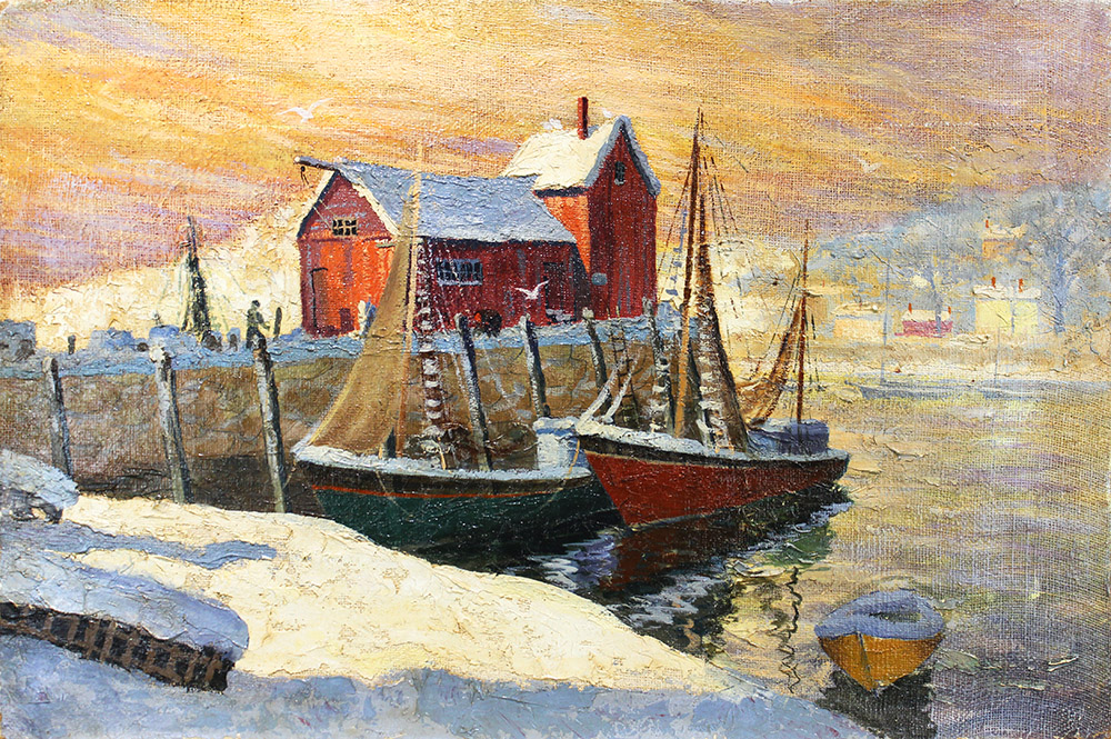 Harbor at Sunset, Rockport