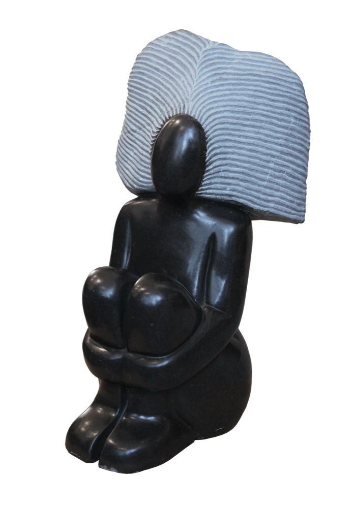 Zimbabwe Springstone Carved Sculpture